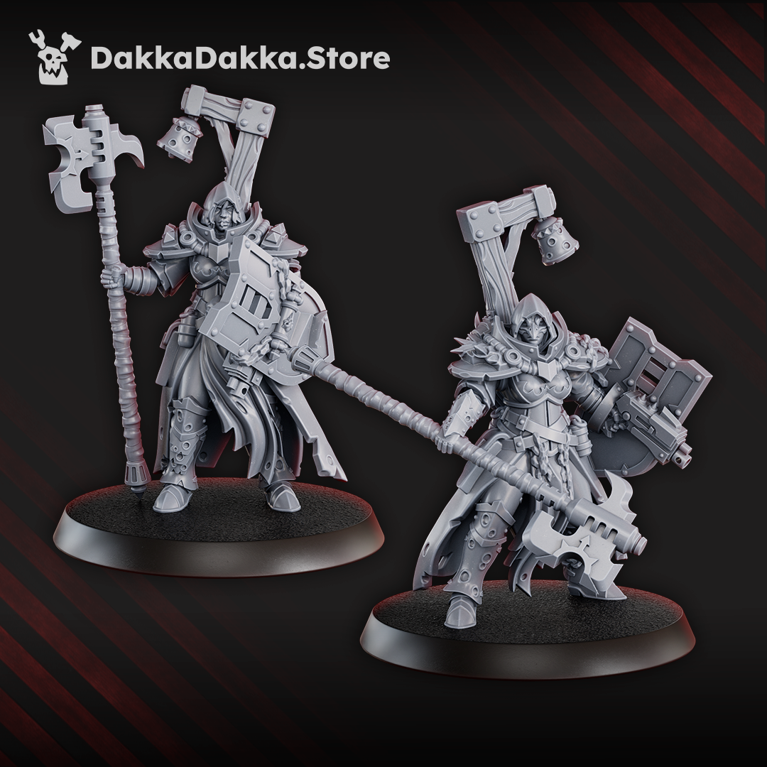 Alternate view of BLIGHTSHIELD WITCHES SQUAD by DakkaDakka Store - Full Miniature / Model