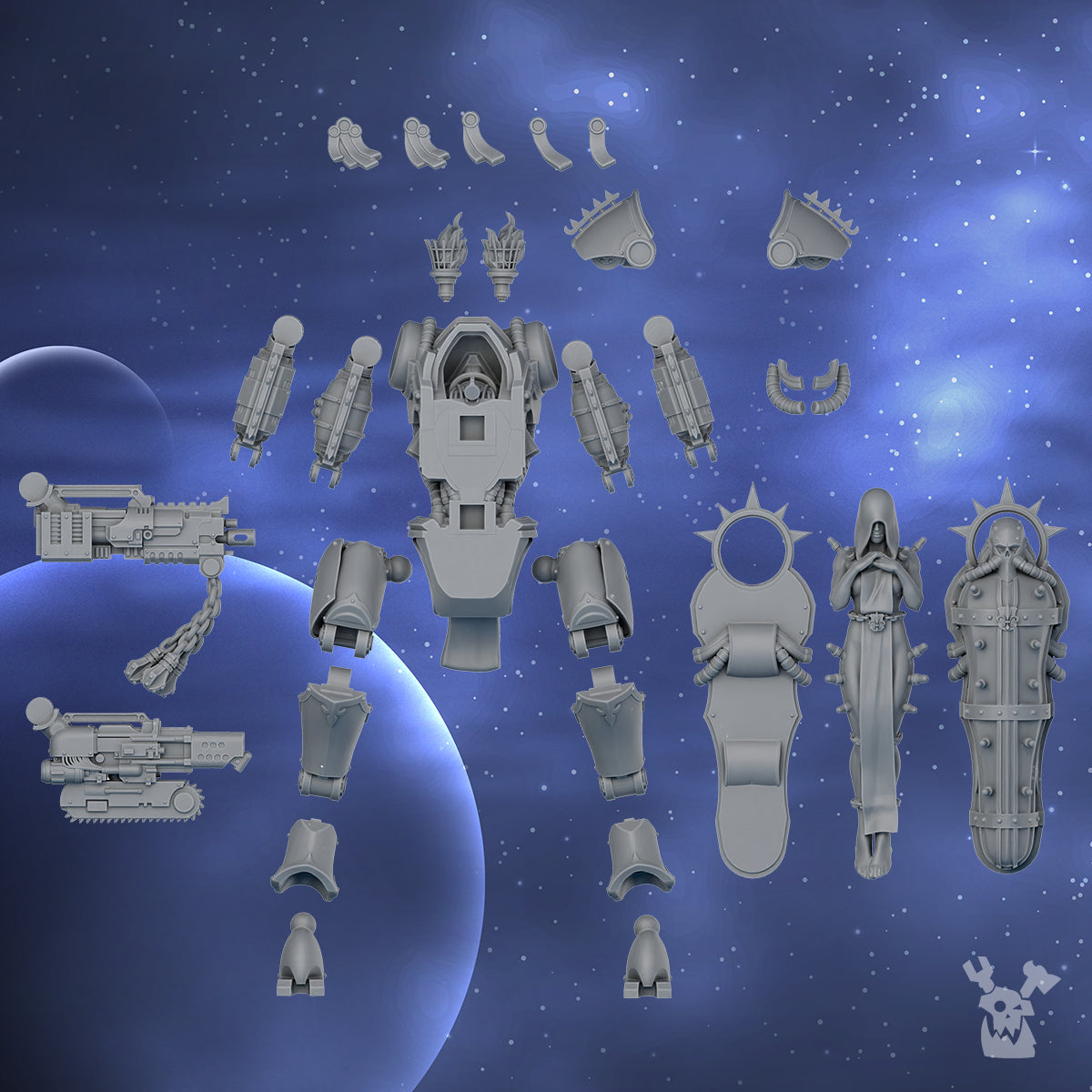 Alternate view of BONEBREAK MACHINE by DakkaDakka Store - Full Miniature / Model