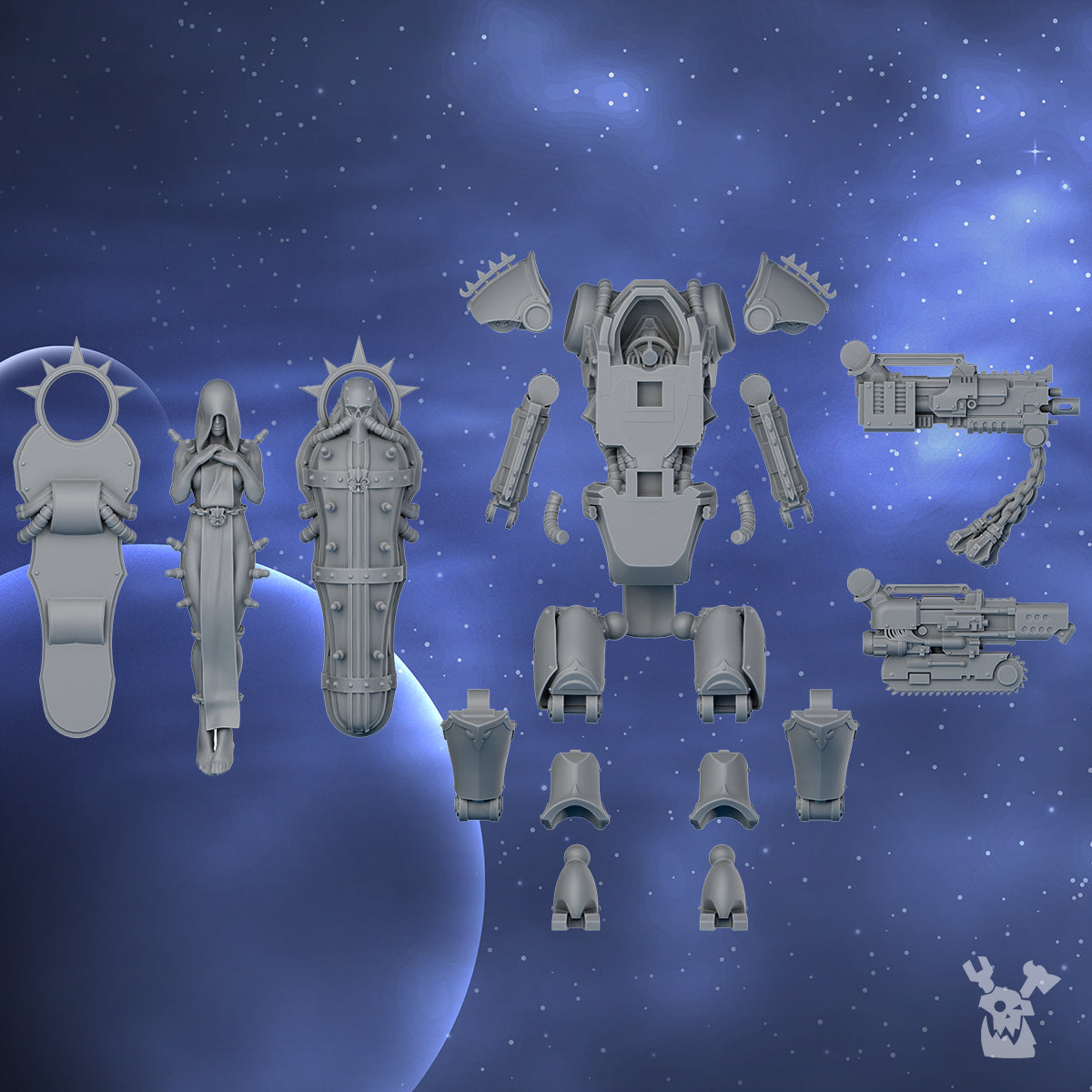 Alternate view of BONEBREAK MACHINE by DakkaDakka Store - Full Miniature / Model
