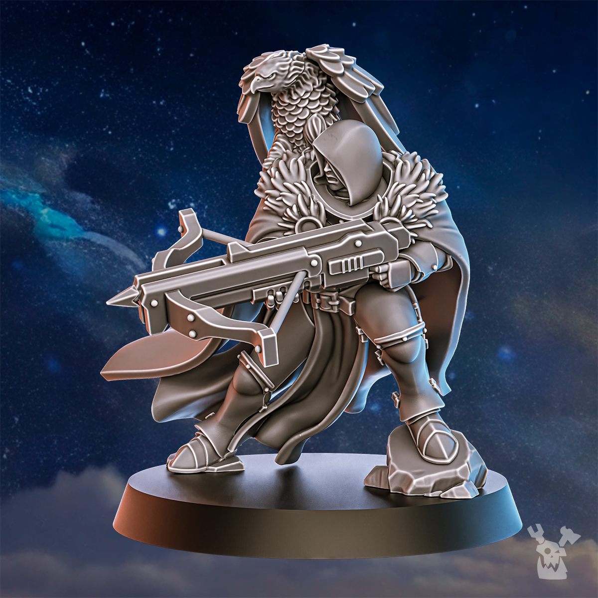 Alternate view of BLACKHIDE TRIBE ARCHER by DakkaDakka Store - Full Miniature / Model