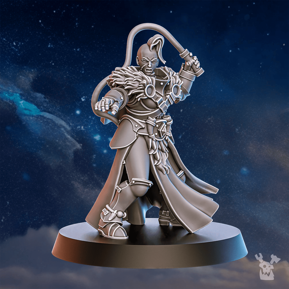 Alternate view of BLACKHIDE TRIBE BEASTMASTER by DakkaDakka Store - Full Miniature / Model