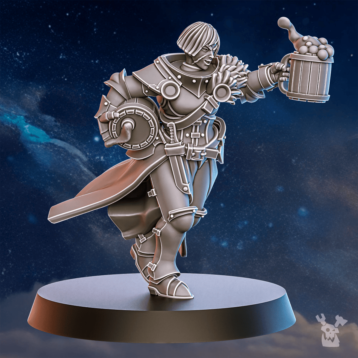 Alternate view of BLACKHIDE TRIBE BREWMASTER by DakkaDakka Store - Full Miniature / Model
