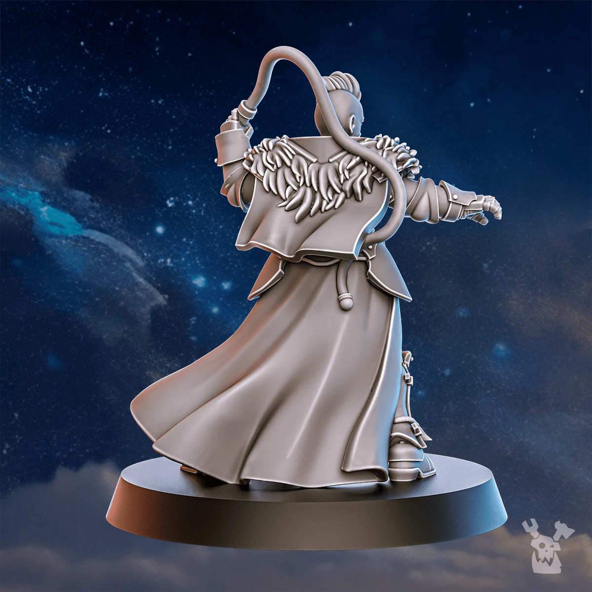 Alternate view of BLACKHIDE TRIBE BEASTMASTER by DakkaDakka Store - Full Miniature / Model