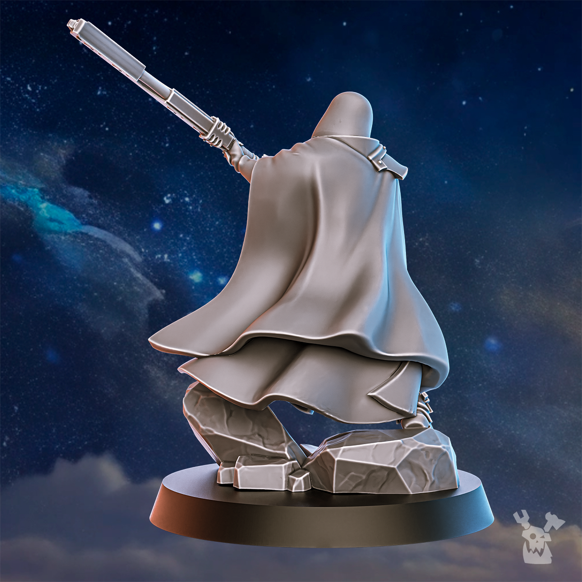 Alternate view of BLACKHIDE TRIBE BERSERKER by DakkaDakka Store - Full Miniature / Model