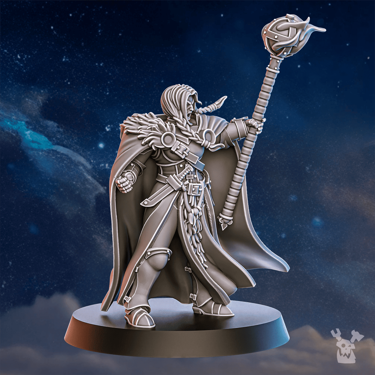 Alternate view of BLACKHIDE TRIBE SIGNALIST by DakkaDakka Store - Full Miniature / Model