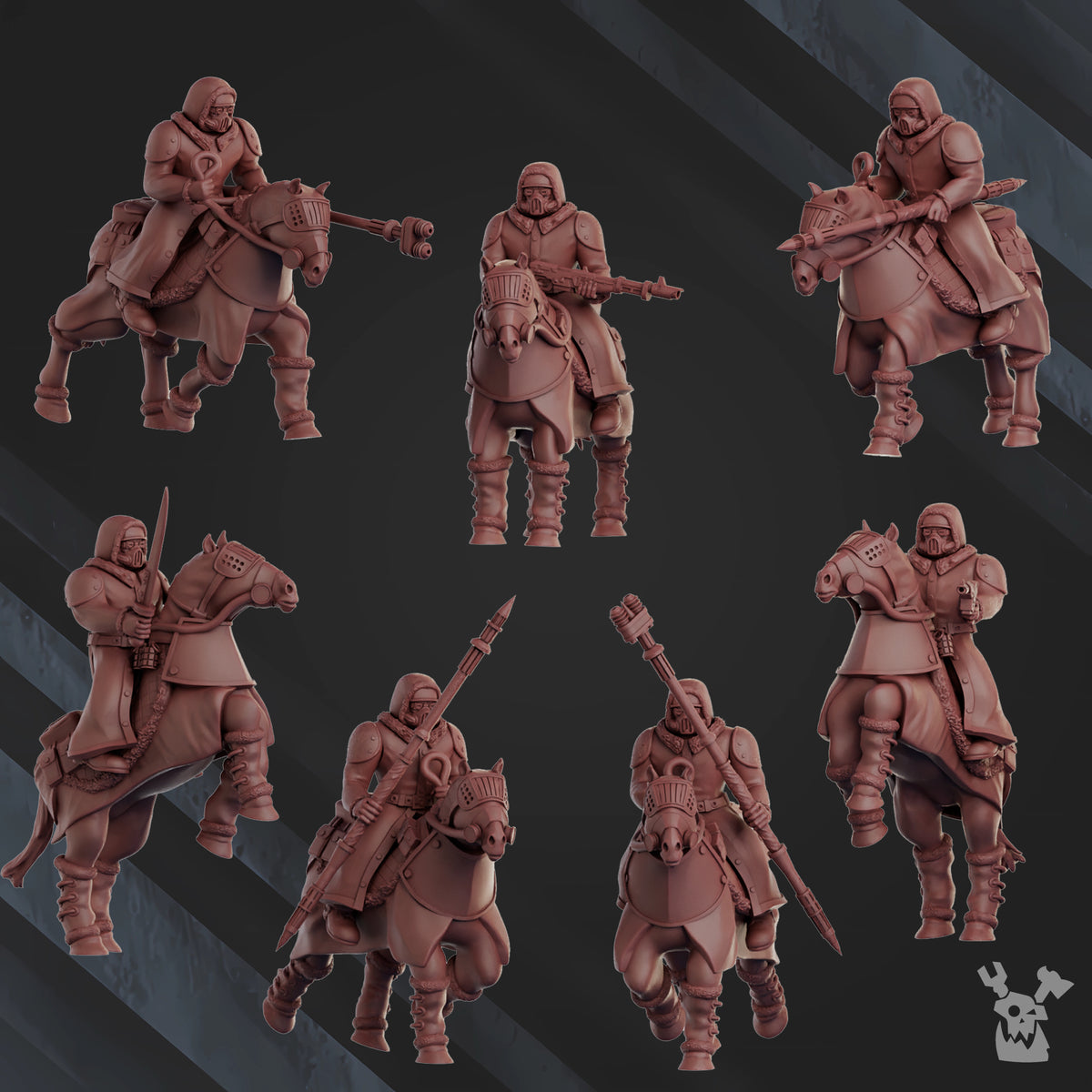 BUDYONNY'S CAVALRY SQUAD by DakkaDakka Store - Full Miniature / Model