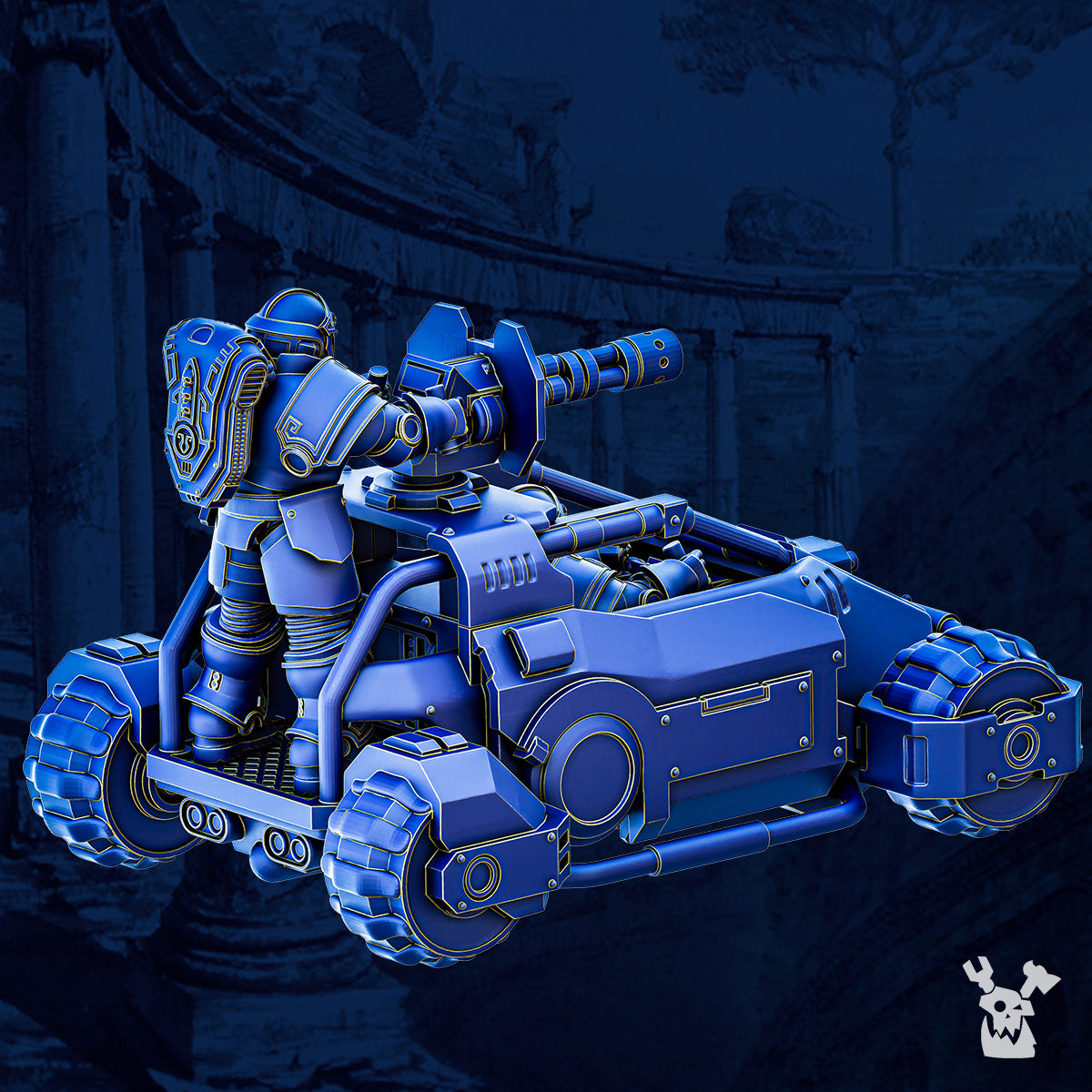 Alternate view of CATAPHRACT CURRUS by DakkaDakka Store - Full Miniature / Model