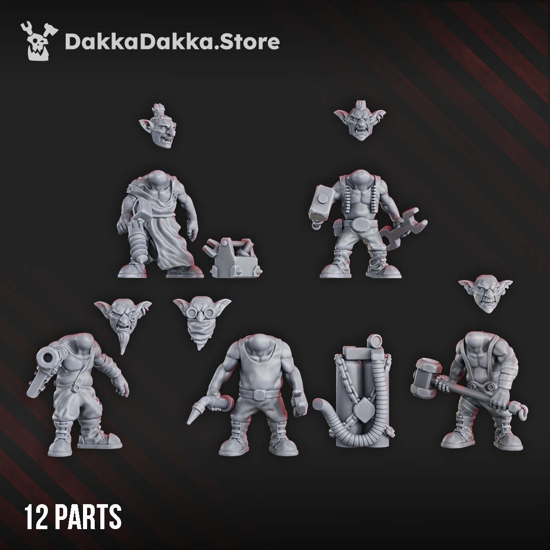Alternate view of GOBBO SQUAD by DakkaDakka Store - Full Miniature / Model
