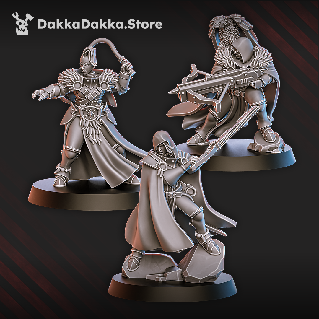 Alternate view of Blackhide Tribe Squad (x7) by DakkaDakka Store - Full Miniature / Model