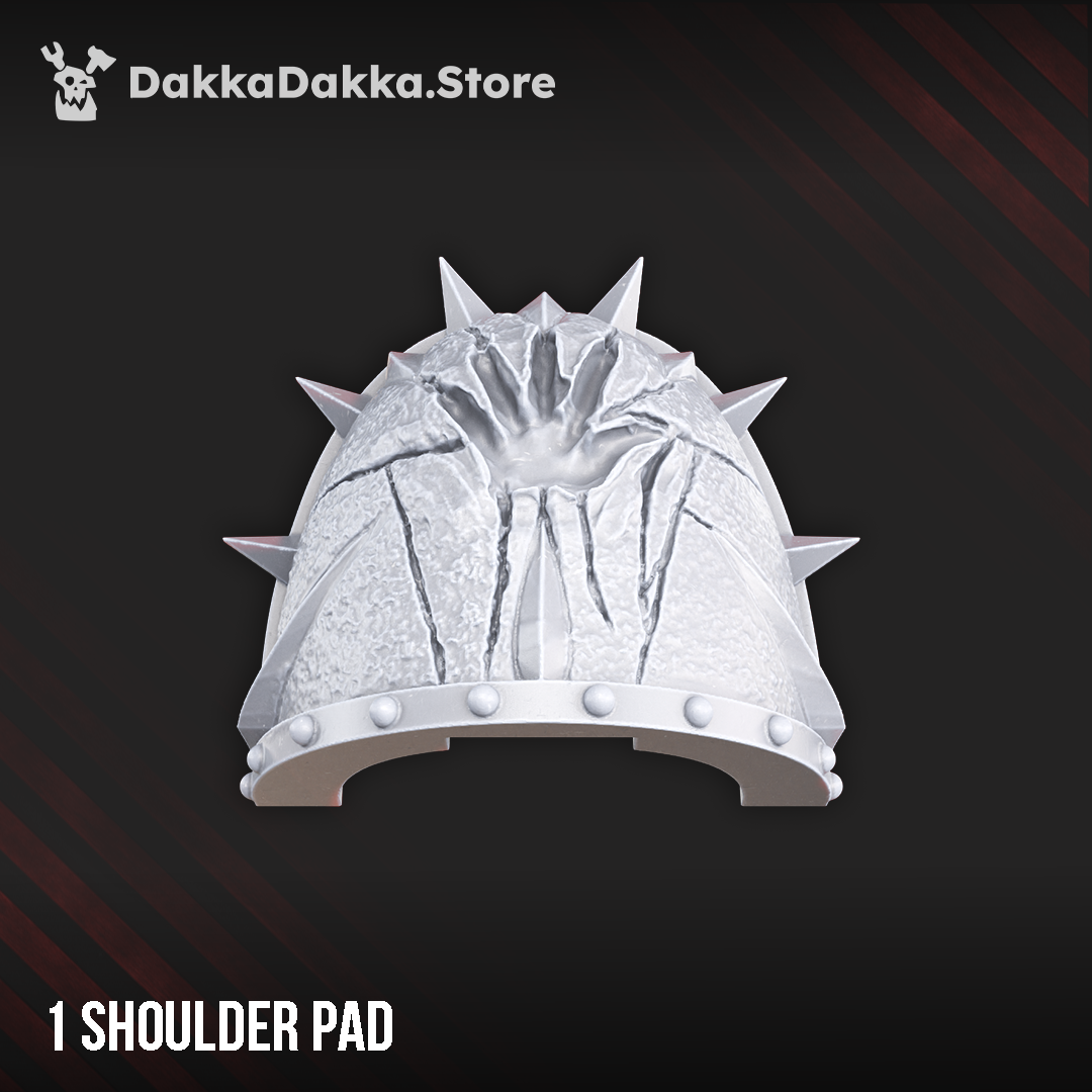 CW CURSED HAND SHOULDER PADS by DakkaDakka Store - Shoulder Pad