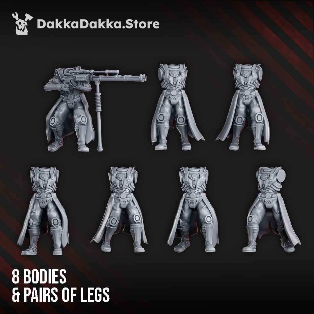 Alternate view of MACHINE CULT SCOUT WARRIORS ASSEMBLY KIT by DakkaDakka Store - Full Miniature / Model