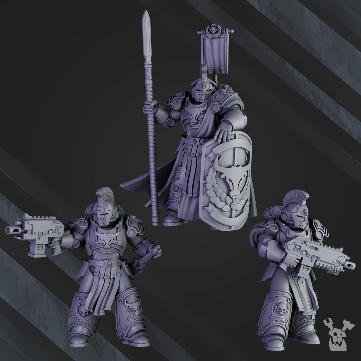 Alternate view of BULLWHIP CLAN WARRIORS by DakkaDakka Store - Full Miniature / Model