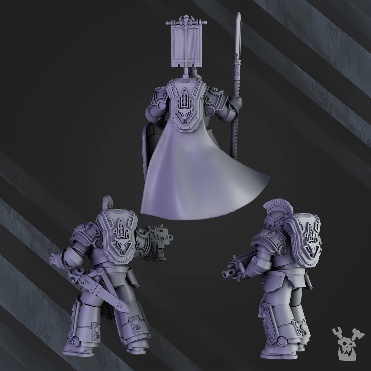 Alternate view of BULLWHIP CLAN WARRIORS by DakkaDakka Store - Full Miniature / Model