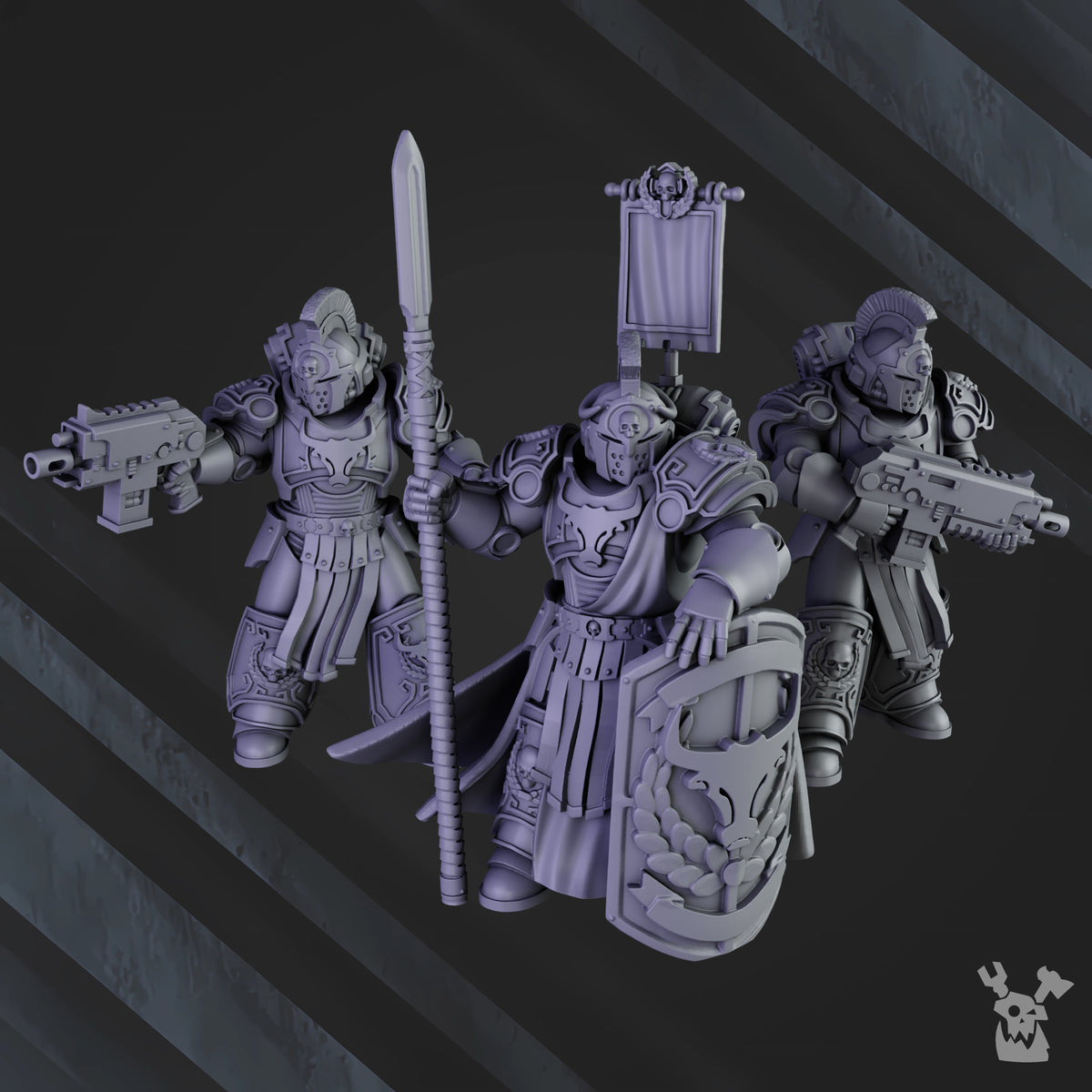 BULLWHIP CLAN WARRIORS by DakkaDakka Store - Full Miniature / Model
