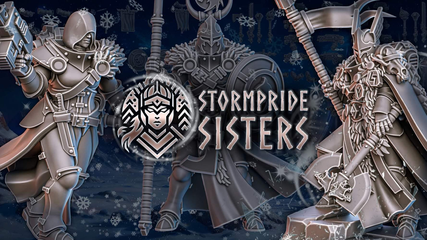 Stormpride Sisters (adepta sororitas proxies)/ Tabletop Model / Wargaming Miniature | DakkaDakka