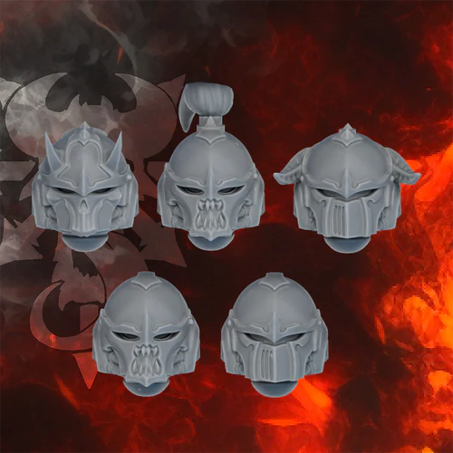 Legion of Indivisible Heads Set x5 #3