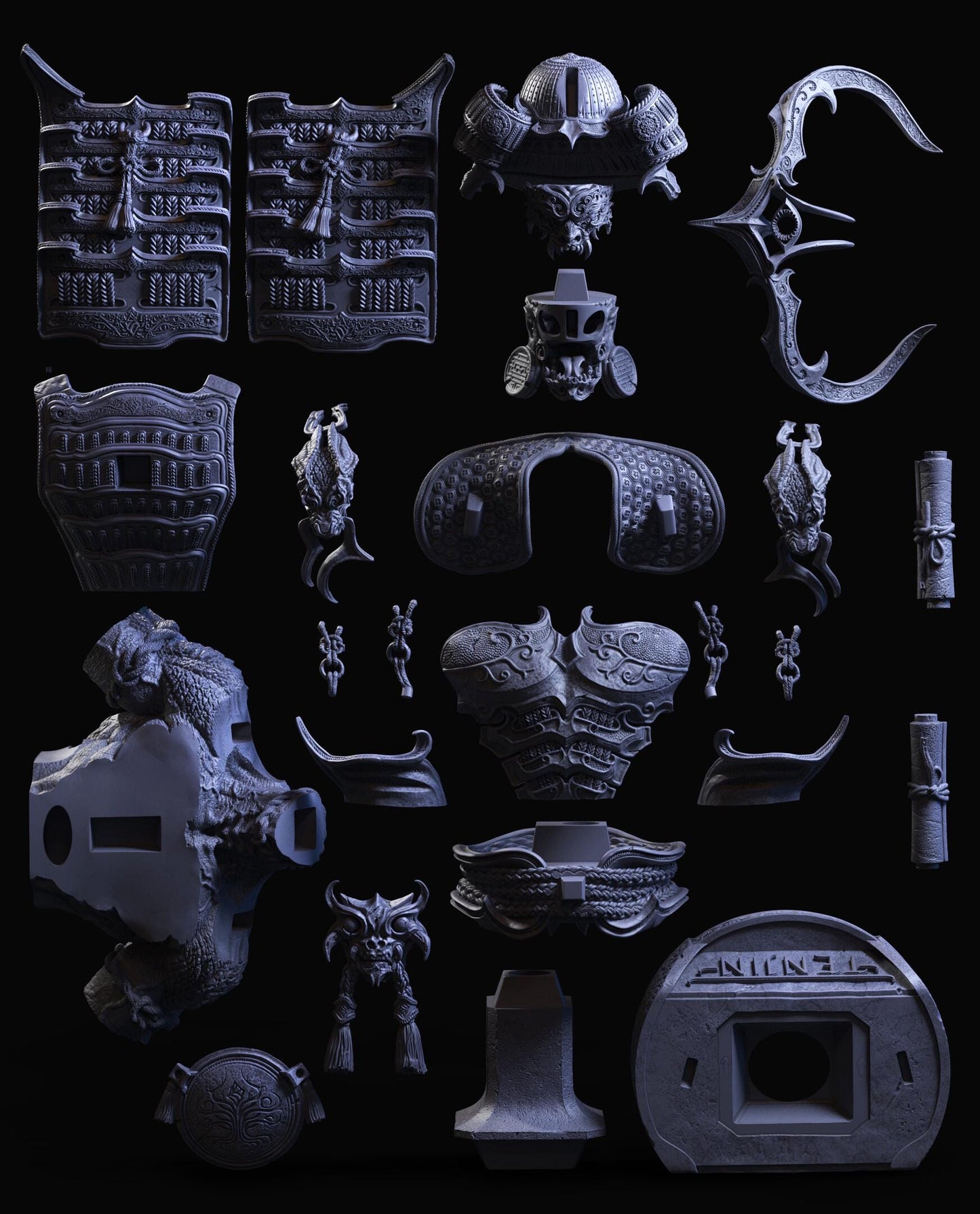 BFG - Tenjin - Premium Bust | Sculpt | Black forge Games