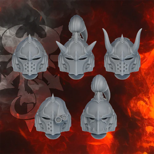 Legion of Indivisible Heads Set x5 #2