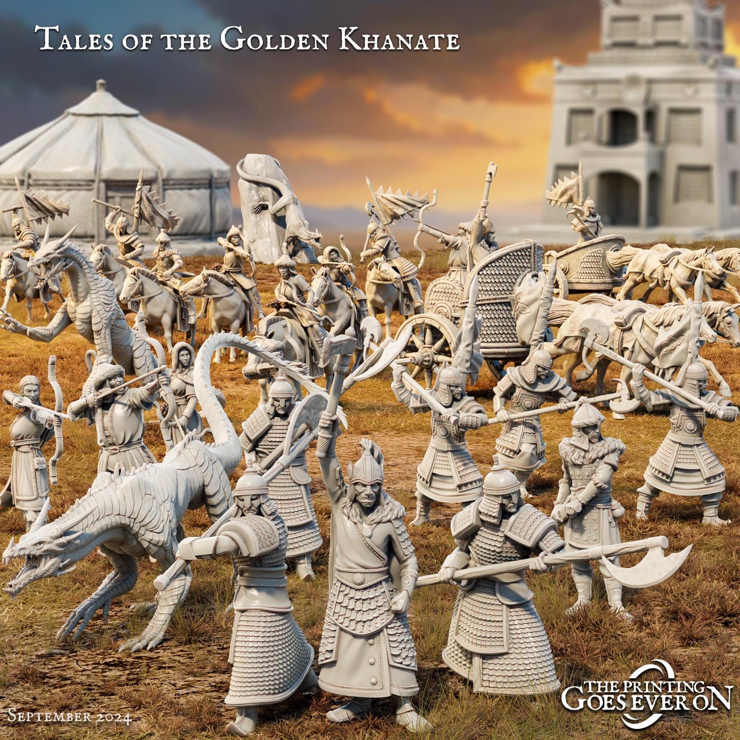 Tales of the Golden Khanate | DND full Campaign | The Printing Goes EverOn