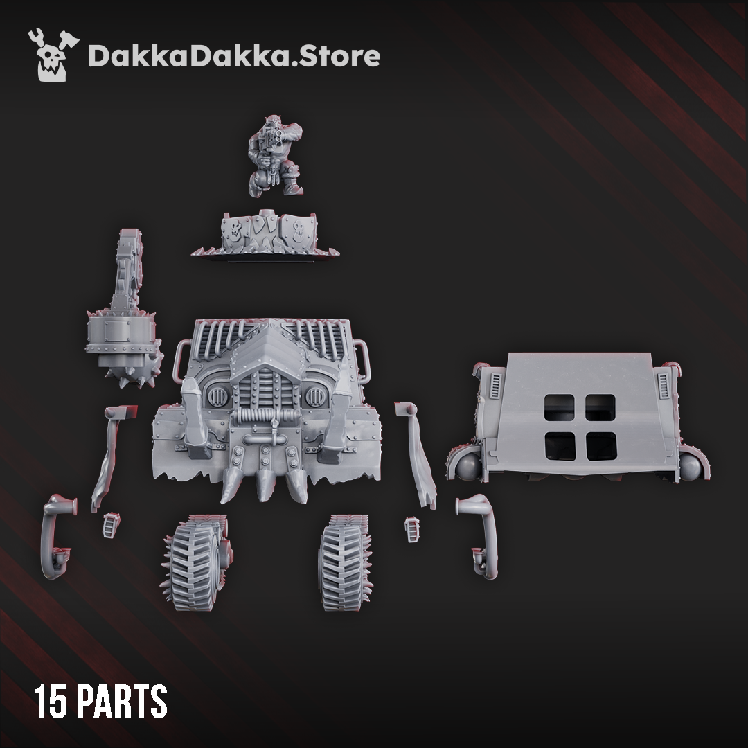 Alternate view of CHUNKY BARRA by DakkaDakka Store - Full Miniature / Model