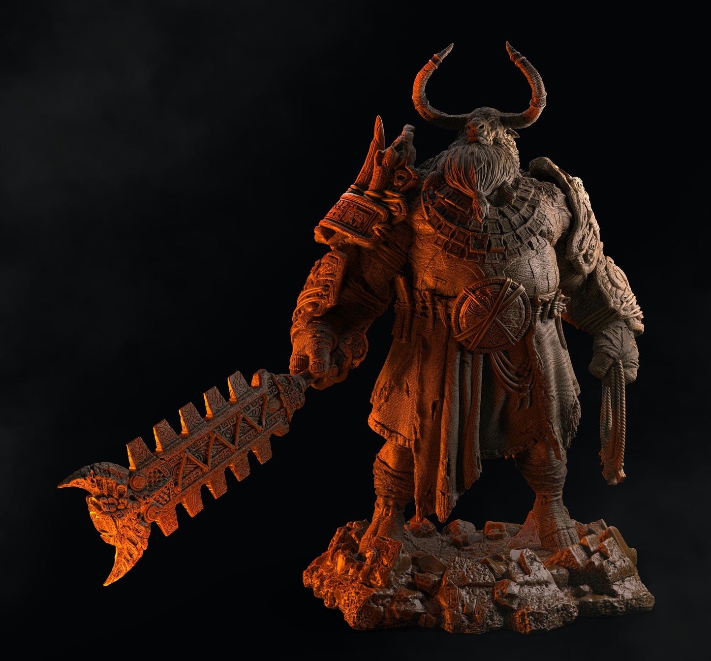 BFG - Nkosi - Addon - Machuahuitl - 1.12 Scale | Sculpt | Black forge Games