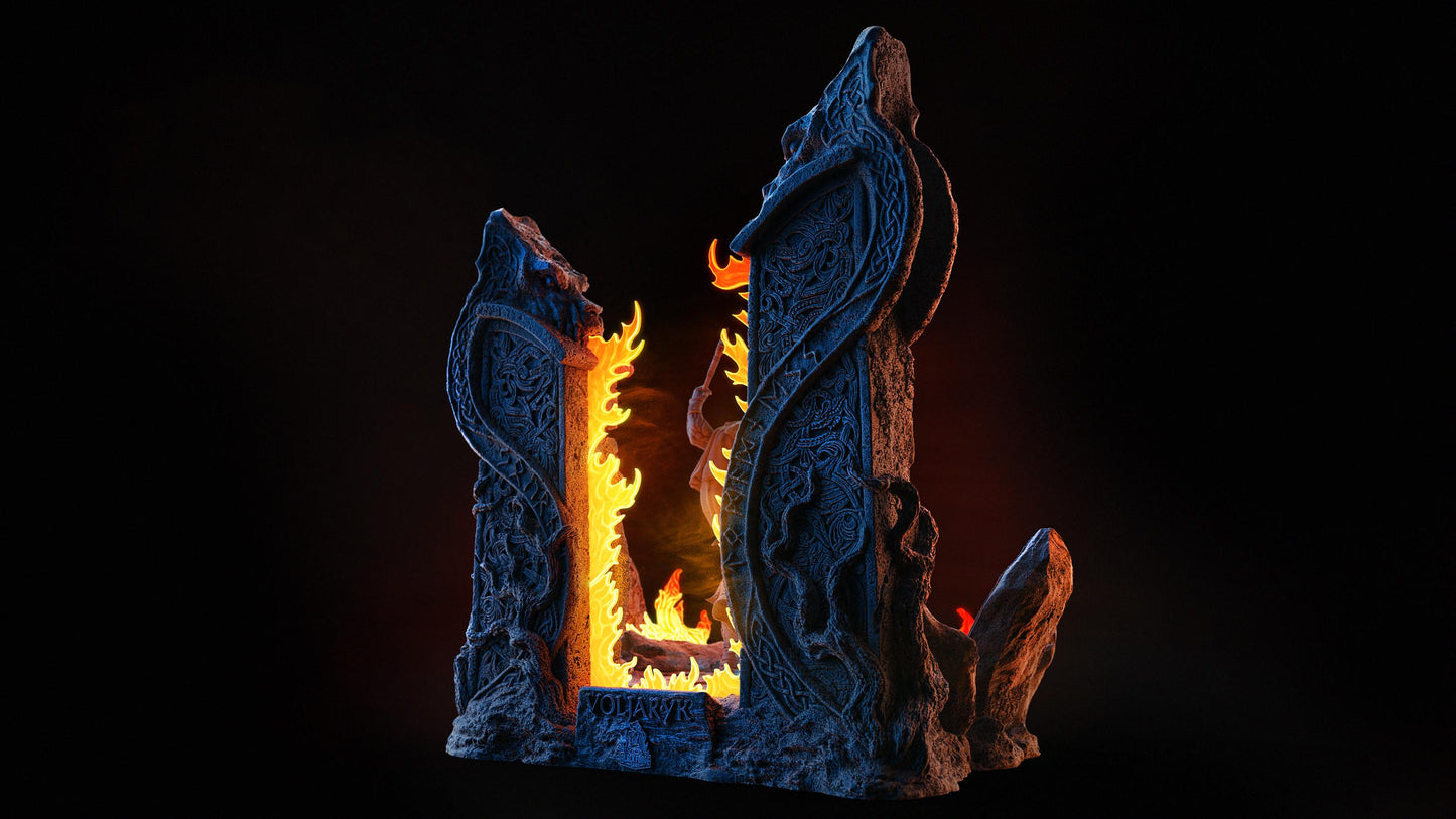 BFG - Voljaryk - Gateway to Valhalla Diorama - 1.12 Scale | Sculpt | Black forge Games