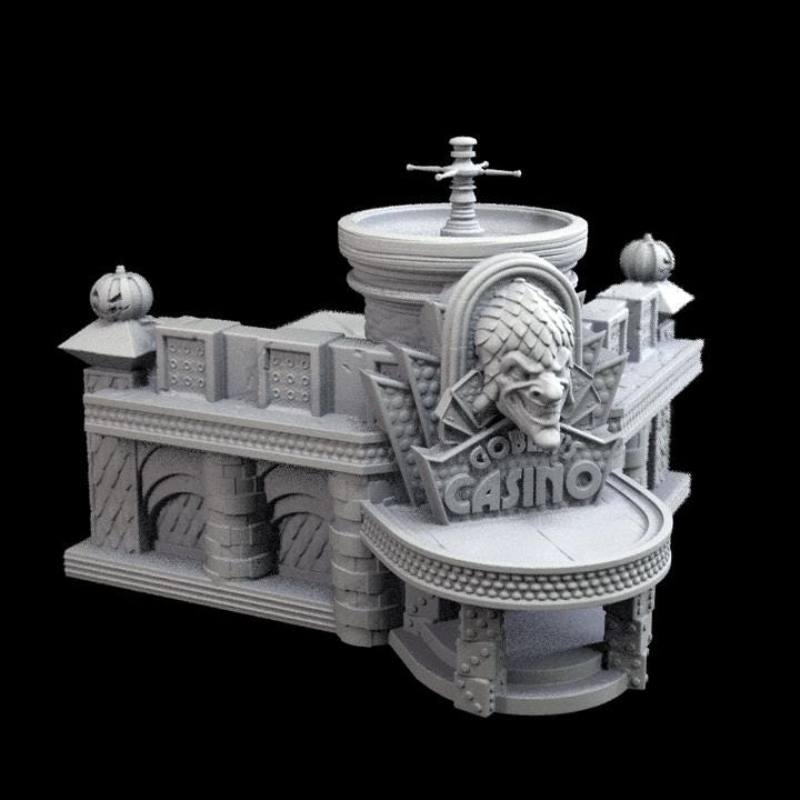 Goblins Casino - Crisis Protocol Proxy - Marvel Fan Art - 3d Printed TTRPG Miniature