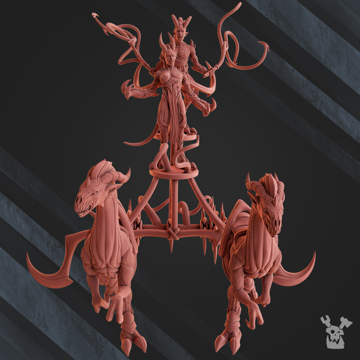 the chariot of lust (version 1) by DakkaDakka Store - Full Miniature / Model