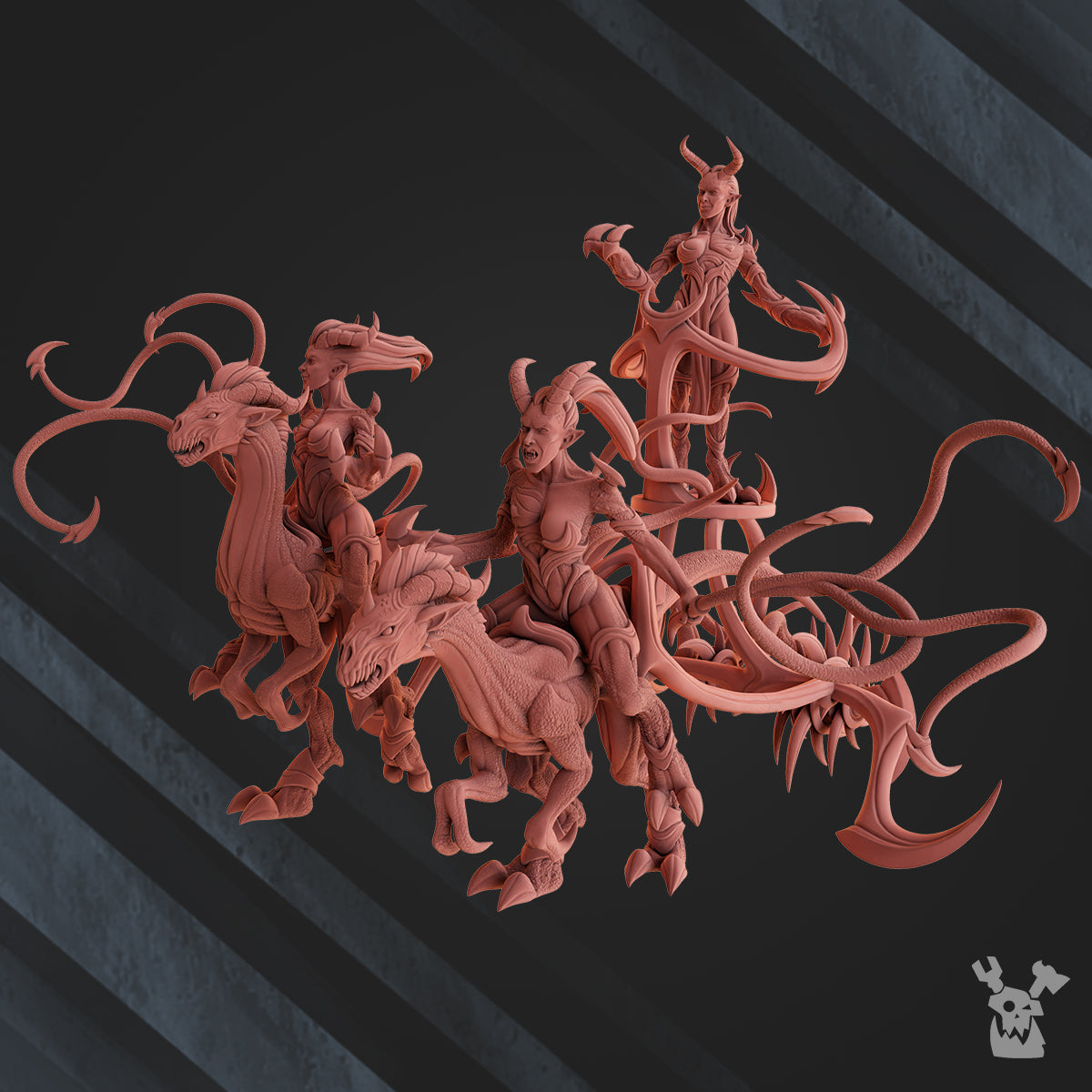 the chariot of lust (version 2) by DakkaDakka Store - Full Miniature / Model