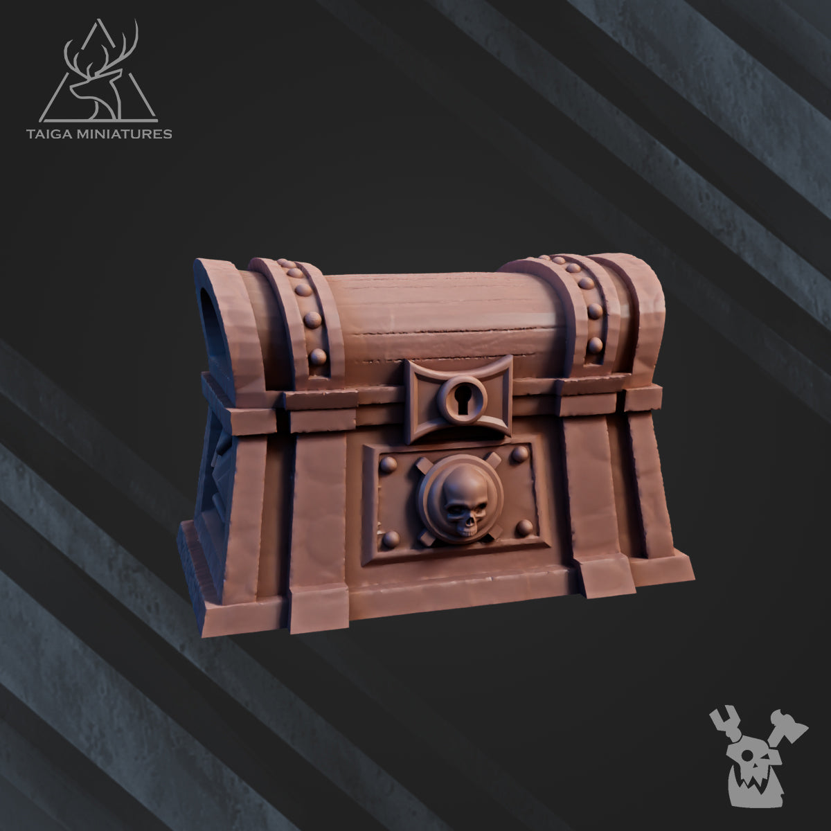 Alternate view of CRYPT'S FENCE, BRAZIER, PENTAGRAM TILES by DakkaDakka Store - Full Miniature / Model