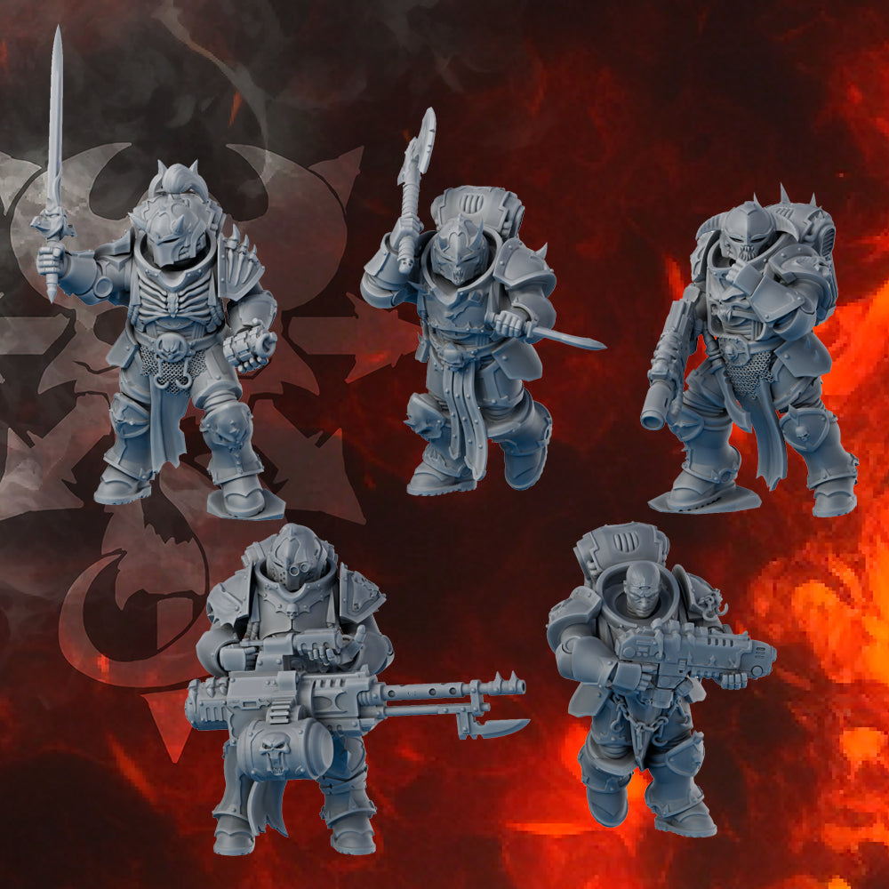 TRAITORS SQUAD ASSEMBLY KIT by DakkaDakka Store - Full Miniature / Model