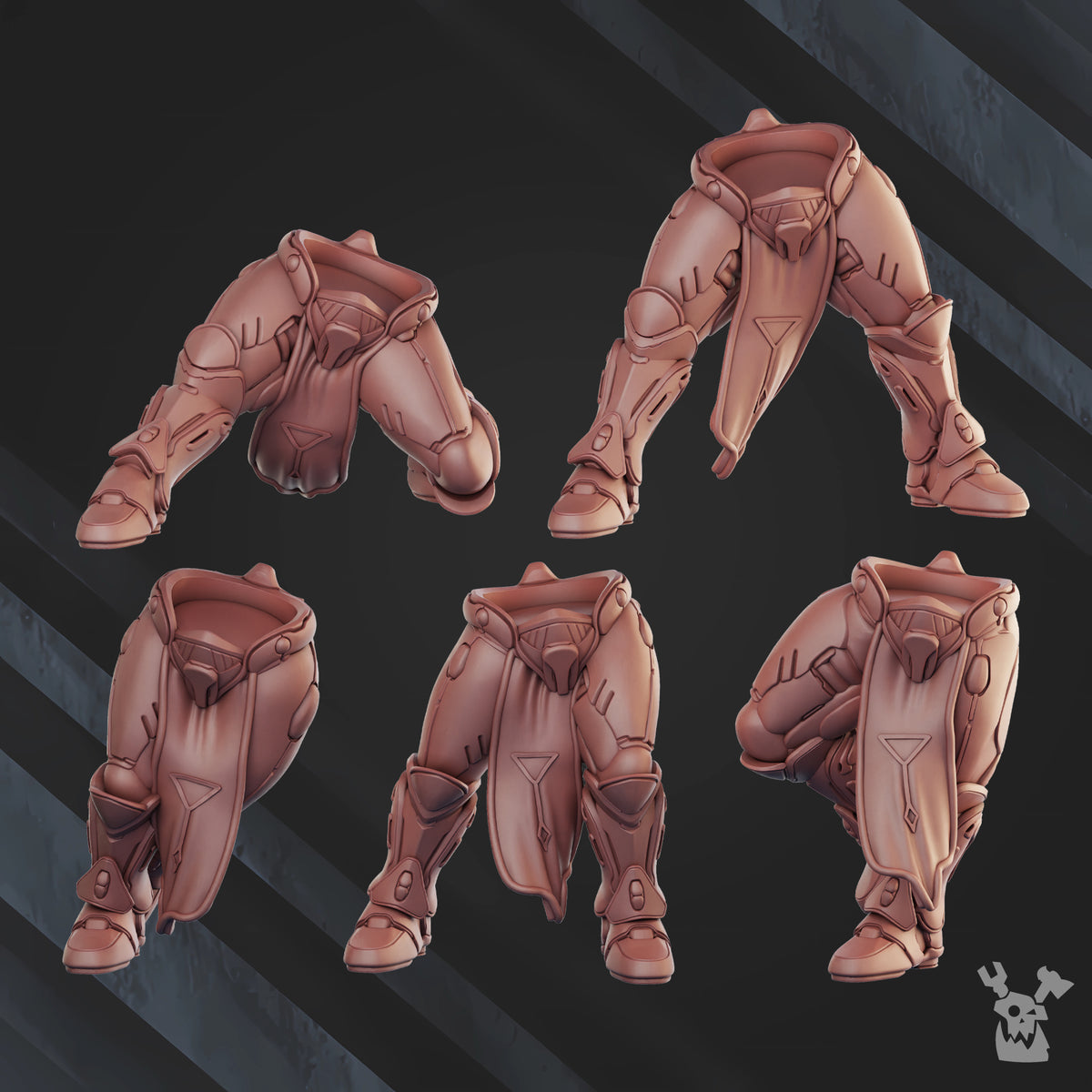 Alternate view of COMET SCREAMERS SQUAD (BUILD-KIT) by DakkaDakka Store - Full Miniature / Model