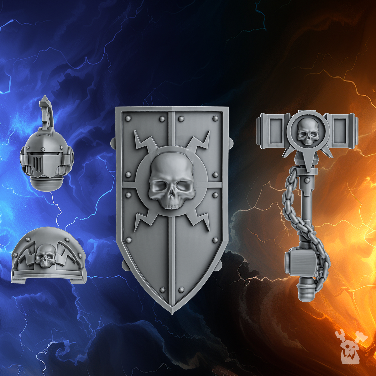 COMMANDER'S PACK (MILLENNIUM WARS) by DakkaDakka Store - Full Miniature / Model