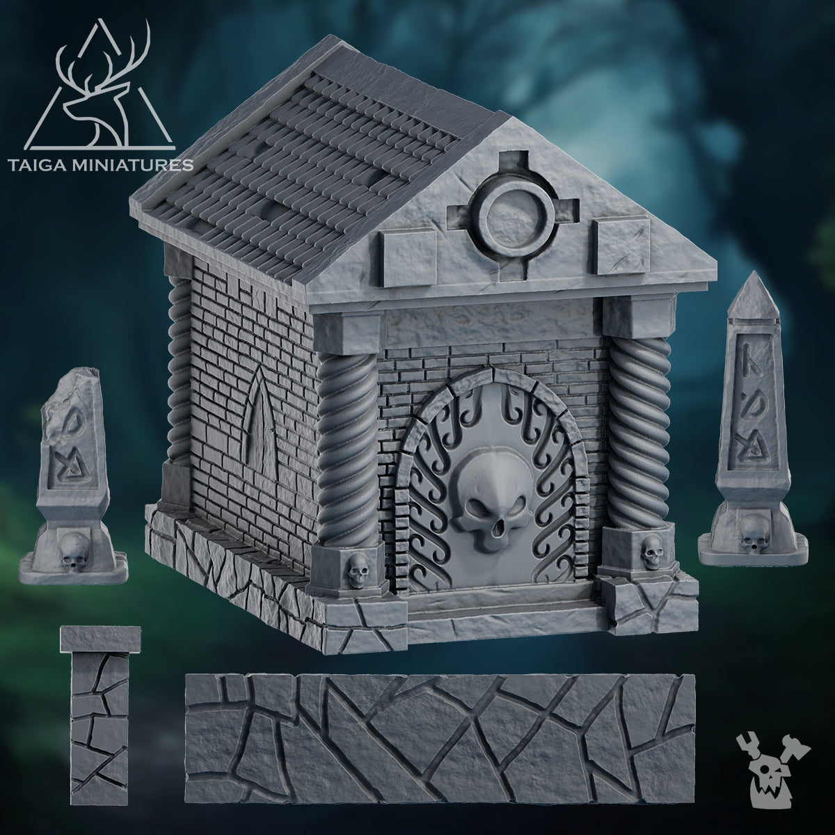 NECROMANCER'S CRYPT by DakkaDakka Store - Full Miniature / Model