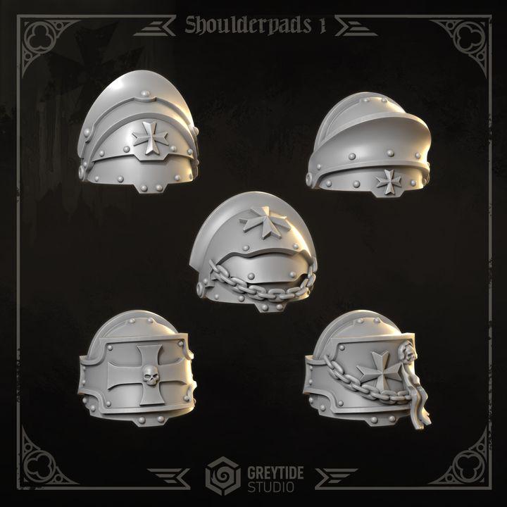 Shoulderpads 1 | Eternal Crusaders | Greytide Studio