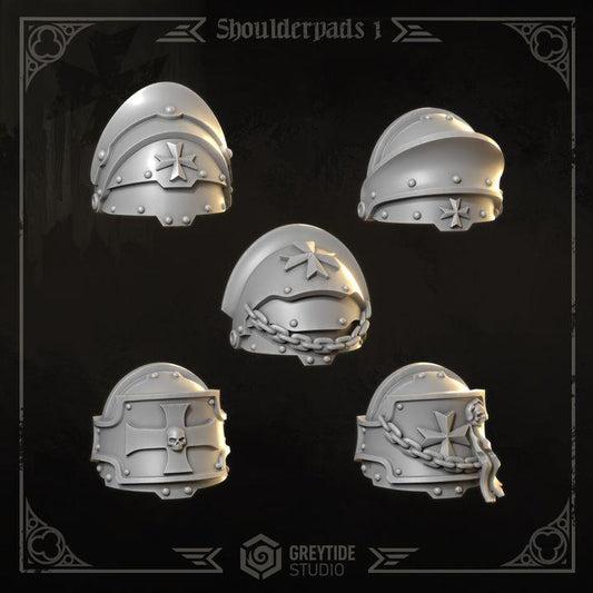 Shoulderpads 1 | Eternal Crusaders | Greytide Studio