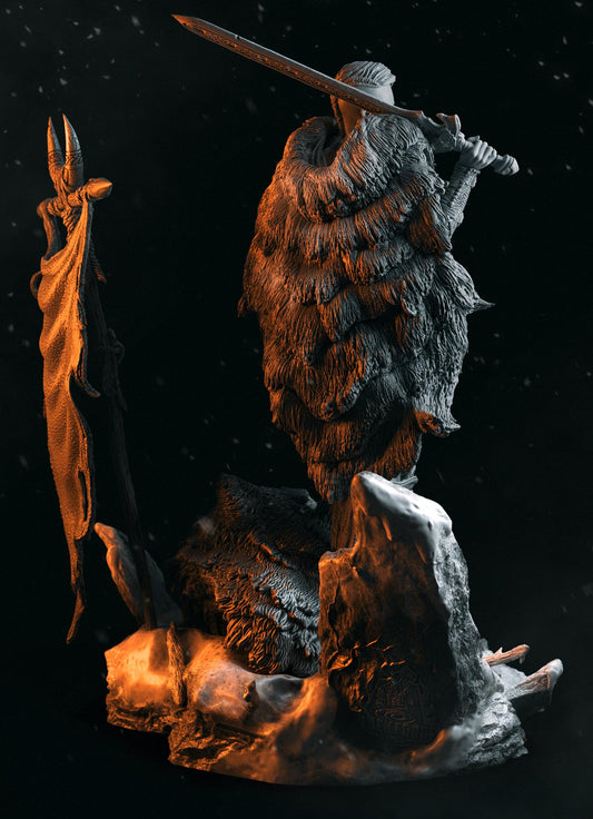 BFG - Ellika - Addon - Winter Ellika - 1.12 Scale | Sculpt | Black forge Games