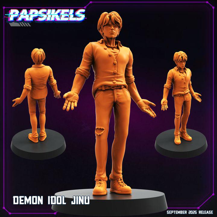 K Pop Demon Hunters / Tabletop Model / Wargaming Miniature | Papsikels
