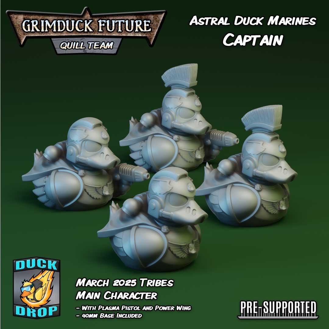4 Astral Marine "Rubber" Duck Captains | Jeep Accessory