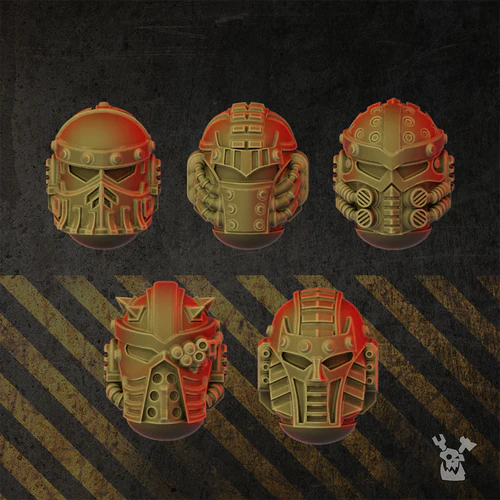 Full Metal Brotherhood Heads Set #3