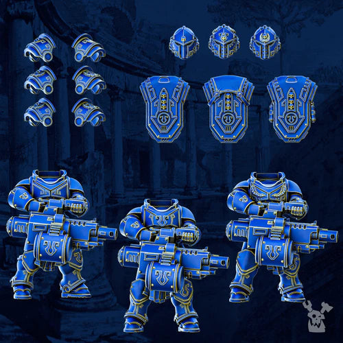 Princeps Cohorte Heavycannons Squad x3