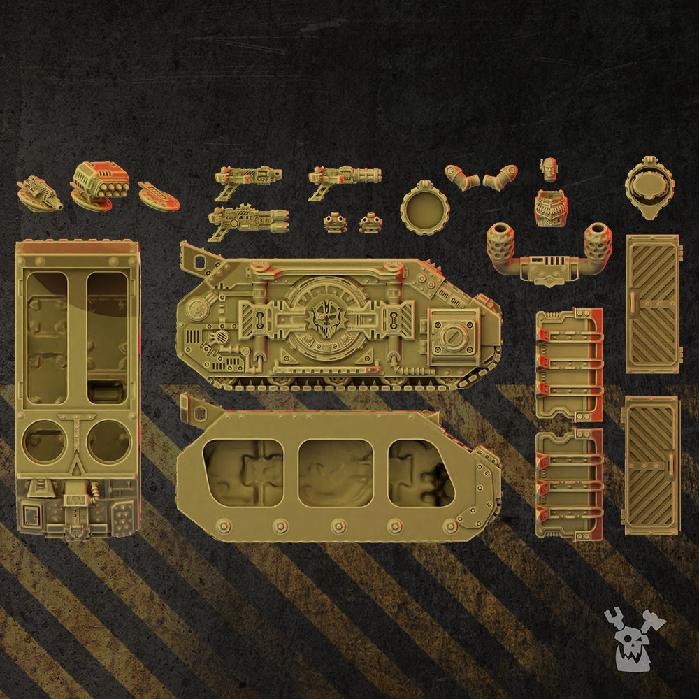 Alternate view of FULL METAL BROTHERS ASSEMBLY KIT by DakkaDakka Store - Full Miniature / Model