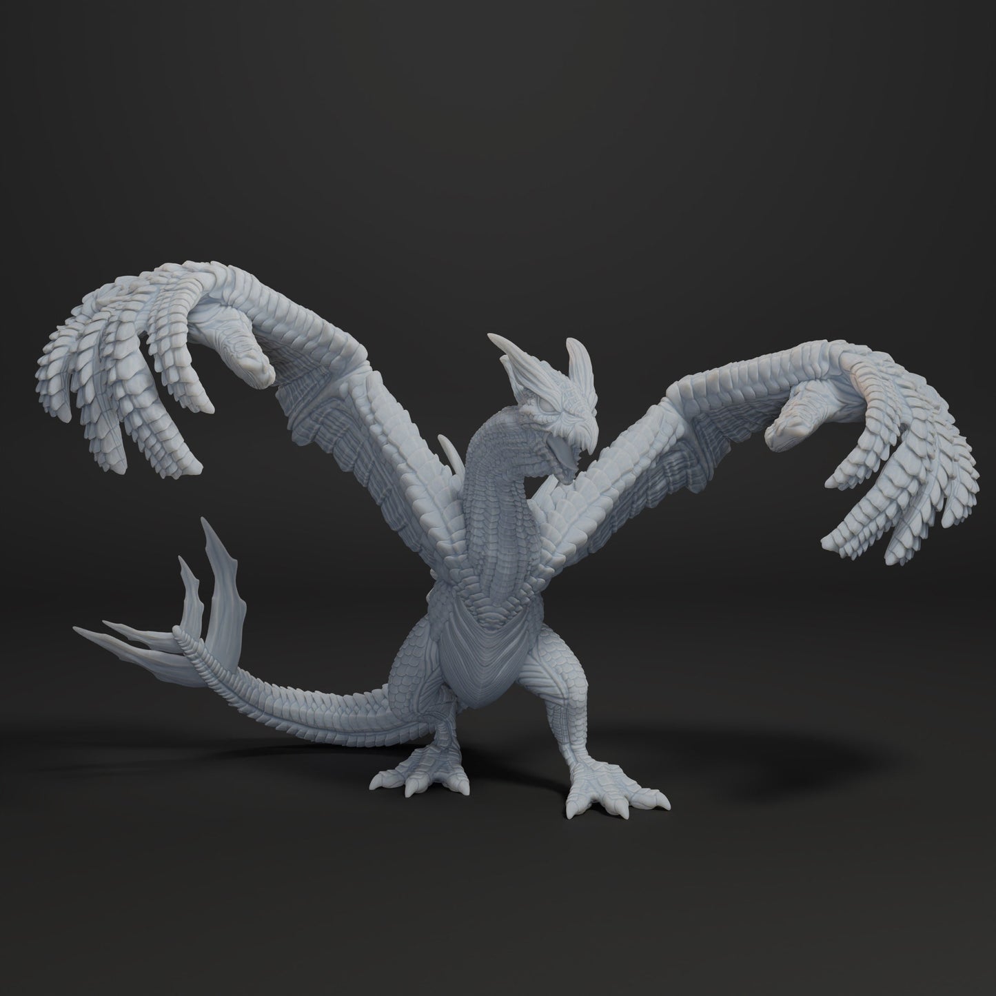 Kaijumon Psychic Dragon/ Tabletop Model / Miniature Figurine | Kaijumon (luiga)