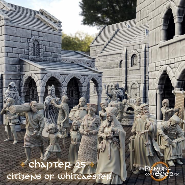 Citizens of Whitcaester | DND full Campaign | The Printing Goes EverOn