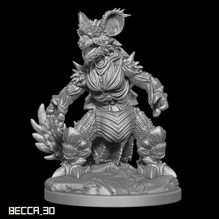 Kaijumon Monarch Queen/ Tabletop Model / Miniature Figurine | Kaijumon