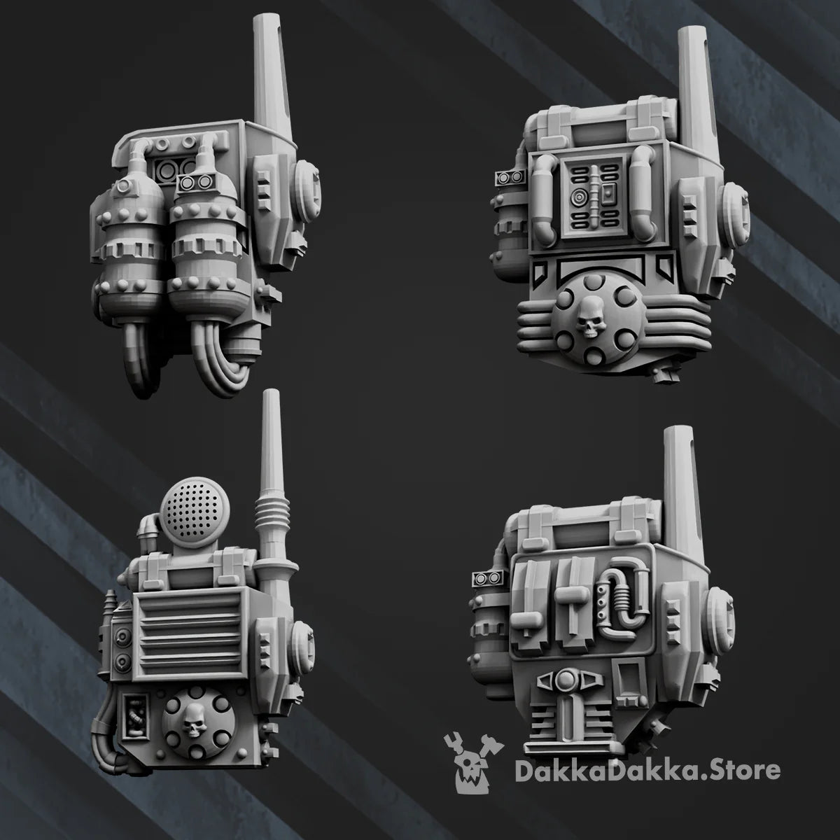 Imperial Guard Backpacks x4