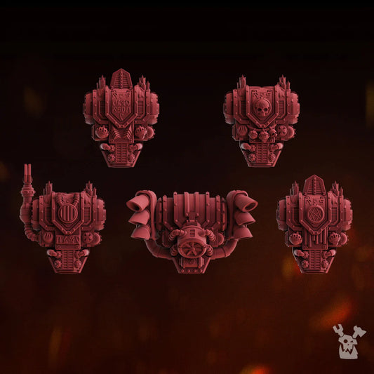 FIRE PREACHERS BACKPACKS SET x5