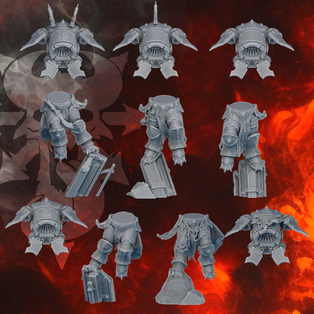 Alternate view of DISMEMBERS ASSEMBLY KIT by DakkaDakka Store - Full Miniature / Model