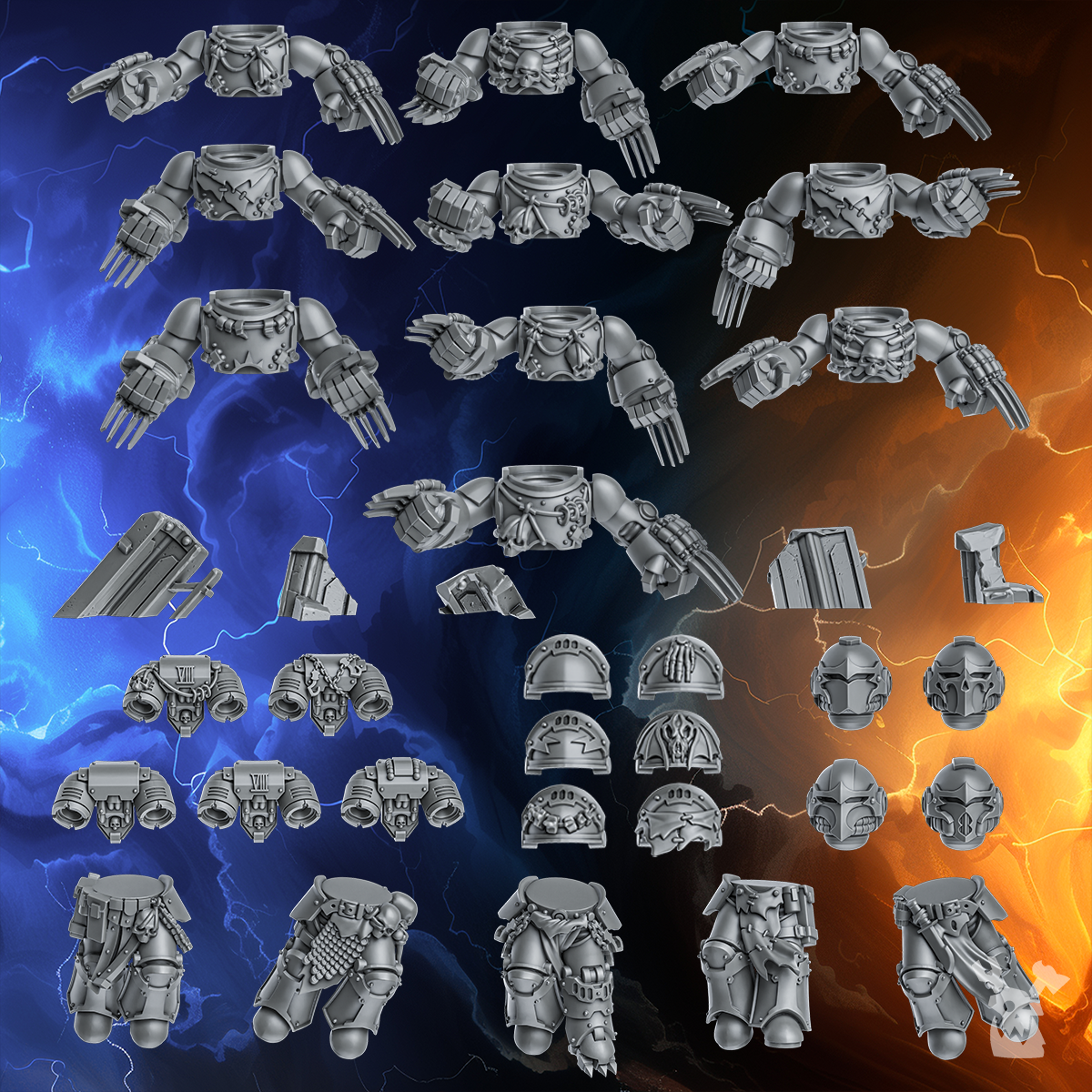DISMEMBERS EASY-TO-BUILD SQUAD X10 (MILLENNIUM WARS) by DakkaDakka Store - Full Miniature / Model