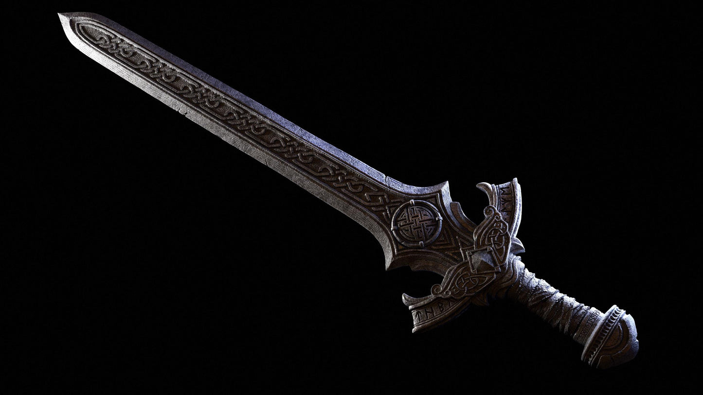 BFG - Ellika Sword - Life-Sized | Sculpt | Black forge Games